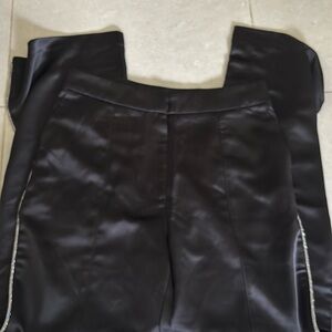 Jason Wu black satin like pants NWOT